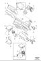 Diagram Air cleaner and throttle housing 5cyl w/o turbo for your 2012 Volvo C70