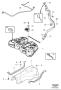Diagram Fuel tank and connecting parts for your 2010 Volvo XC60