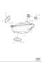 Diagram Headlamps, headlights for your Volvo