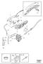 Diagram Lock and handle front door for your Volvo XC90