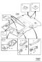 Image of Headliner Cap. A component which. image for your 2010 Volvo XC90
