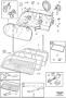 Diagram Headlamps, Headlights for your 2000 Volvo S40