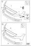 Diagram Bumper front for your Volvo V90