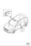 Image of Wiring Harness. Cable Harness Roof. image for your 2003 Volvo V70   