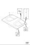 Image of Luggage Compartment Cover (Rear, Charcoal) image for your 2007 Volvo V70   
