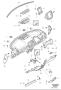Diagram Dashboard body parts for your 2025 Volvo EX90