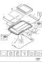 Diagram Roof hatch for your Volvo