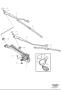 Diagram Windscreen wipers, windshield wipers for your 2010 Volvo V70