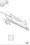 Diagram Windscreen wipers, windshield wipers for your Volvo S40
