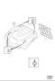 Diagram Insulation and cover, engine for your 2024 Volvo XC60