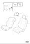Image of Head Cushion. Upholstery Seat. (Front, Interior code: UC04, WC04) image for your 2017 Volvo XC60   