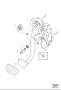 Diagram Brake control brake pedal for your Volvo Polestar 4