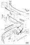 Diagram Bumper, rear, body parts for your 2025 Volvo EX90