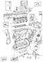 Diagram Engine with fittings for your 1993 Volvo 940 5DRS W/O S.R 2.3l Fuel Injected