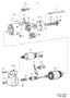 Diagram Starter motor for your Volvo 960