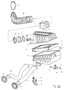 Diagram Air inlet system for your Volvo C30