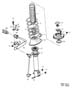 Diagram Front spring suspension for your 1989 Volvo 740 5DRS S.R 2.3l Fuel Injected Turbo