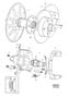 Diagram Rear wheel brake for your 2005 Volvo XC90
