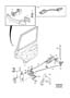 Diagram Rear door for your 1999 Volvo