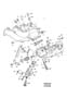 Diagram Inlet manifold with throttle housing for your 1993 Volvo 240