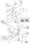 Diagram Parts for door panels for your 1993 Volvo 240