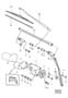 Diagram Windscreen wipers, windshield wipers for your 2013 Volvo