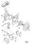 Diagram Rear wheel brake 2WD for your 2024 Volvo XC90
