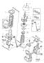 Diagram Active chassis Front spring suspension four-c for your 1995 Volvo 850