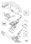 Diagram Steering column for your Volvo
