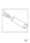 Diagram Hollow rubber spring, bump stop without nivomat for your 2015 Volvo XC90