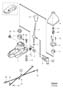 Diagram Gearshift, shift control for your 2004 Volvo V70 XC 2.5l 5 cylinder Turbo
