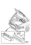 Diagram Air guides front for your 2011 Volvo XC60