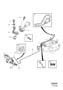 Diagram Auxiliary heater installation Kit for your 2008 Volvo XC90