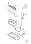 Diagram Battery with mounting parts for your 2007 Volvo S60 2.4l 5 cylinder
