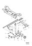 Diagram Rear suspension stay, arm, joint for your Volvo