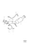 Diagram Catalytic converter lambda sond 5-Cylinder for your Volvo