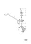 Diagram Shock absorbers front for your 2011 Volvo V50