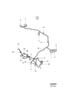 Diagram Right rear axle related parts for your 2017 Volvo XC90