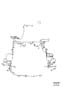 Diagram Engine compartment related parts for your Volvo V70