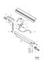 Diagram Fuel pressure pipes with fittings for your Volvo