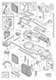 Diagram Climate unit for your 1999 Volvo