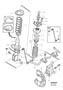 Diagram Front spring suspension for your 1997 Volvo 850