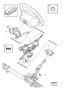 Diagram Steering column for your Volvo