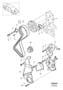 Diagram Belt drive D4192T for your Volvo