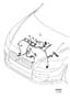 Diagram Engine related parts 4-Cylinder for your Volvo V70
