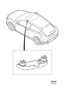 Diagram Spectacle holder for your 2017 Volvo S90
