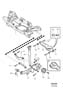 Diagram Rear suspension stay, arm, joint awd for your Volvo