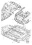 Diagram Seals body Rear for your 2016 Volvo S60