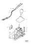 Diagram Gear selector passenger compartment for your 2018 Volvo V60
