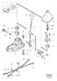 Diagram Shift control, gearshift for your 2004 Volvo V70 XC 2.5l 5 cylinder Turbo